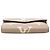 Louis Vuitton Monogram Empreinte Victorine Tri-fold Wallet Beige Grau Roh - Ansicht 3