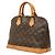 Borsa Louis Vuitton Monogram Alma PM Marrone - vista 2
