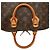 Borsa Louis Vuitton Monogram Alma PM Marrone - vista 9