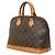 Borsa Louis Vuitton Monogram Alma PM Marrone - vista 2