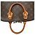 Borsa Louis Vuitton Monogram Alma PM Marrone - vista 9