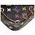 Borsa a tracolla Louis Vuitton Monogram Multicolor Sologne Marrone Nero - vista 6