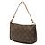 Borsa Louis Vuitton Monogram Pochette Accessoires Marrone - vista 2