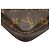 Borsa Louis Vuitton Monogram Pochette Accessoires Marrone - vista 5