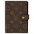 Funda de agenda Louis Vuitton Monogram Agenda PM Castaño