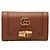 Estuche de 6 llaves Gucci Bamboo GG Marmont Castaño