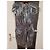 Abito Scultoreo Metallizzato Argento e Nero Alexander McQueen Silver hardware - vista 3
