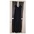 Thierry Mugler Schwarzes Maxikleid mit Metall-Details - Ansicht 4