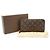 Louis Vuitton Zippy Continental Long Wallet aus Monogram Canvas Braun - Ansicht 6