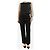 Nili Lotan Vaqueros de pierna recta Black Joan - talla UK 10 Negro - vista 2