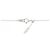 Autre Marque Platin-Diamant-Halskette Silber - Ansicht 5