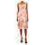 Dolce & Gabbana Robe d'été trapèze à imprimé lys rose - taille UK 6  - vue 2