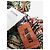 Missoni Oranger Strickschal mit Quasten - Ansicht 2