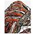 Missoni Oranger Strickschal mit Quasten - Ansicht 3