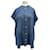 Acne Camisa sin mangas efecto denim Azul