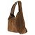 Jigsaw Borsa in scamosciato khaki Cachi - vista 3