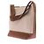 Autre Marque Borsa a mano in spugna beige - vista 2