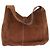 Jigsaw Borsa a mano in scamosciato marrone - vista 2