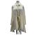 Autre Marque SONYA KREES Fließendes Kleid Creme Viscose S Beige
