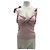 Autre Marque Top de algodón rosa Verge Girl