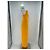 Autre Marque Vestido largo naranja de algodón NENSI DOJAKA - vista 3