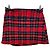 Falda de cuadros tartan roja Pinko - vista 2