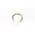 Bracelete rígido dourado Aurelie Bidermann - vista 4