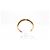 Bracelete rígido dourado Aurelie Bidermann - vista 5