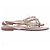 Sandali Jimmy Choo in pelle argentati con strass Argento - vista 6