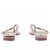 Sandali Jimmy Choo in pelle argentati con strass Argento - vista 7