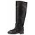 Pierre Hardy Botas altas de cuero negro - vista 2