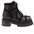 Pierre Hardy Botines de suela ancha Negro - vista 6