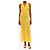 Melissa Odabash Abito midi senza maniche in crochet giallo - taglia S - vista 3