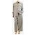 Marni Completo con camicia e pantaloni in lana a quadri grigi - taglia UK 16 Grigio - vista 3
