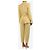 Petar Petrov Conjunto de traje de dos piezas de lana amarillo - talla UK 8 - vista 2