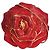 Judith Leiber Clutch a forma di rosa decorata con cristalli rossi Rosso