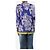 Etro Blazer mit blauem Blumenprint - Größe UK 6 - Ansicht 2