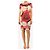 Emilio Pucci Vestido estampado rosa con cinturón - talla UK 10 - vista 4