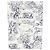 Dior Cuaderno rayado A5 azul y blanco