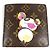 Louis Vuitton Monogram Panda Bi-fold Wallet Braun
