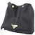 Tote Borsa in tela nera Prada Nero - vista 10