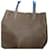 Hermès Hermes Double Sens 45 Handtasche Blau Taupe  - Ansicht 13