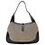 Borsa a Spalla Gucci Jackie Canvas Nero Beige - vista 2