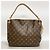 Borsa a Spalla Louis Vuitton Monogram Graceful PM Beige - vista 8