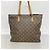 Borsa Tote Louis Vuitton Monogram Cabas Mezzo Marrone - vista 11