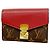 Pallas Carteira dobrável Louis Vuitton em Cerise Fuschia
