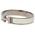Pulseira Hermès Clic H em esmalte branco estreito PM  - vista 2