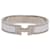 Hermès White Narrow Enamel Clic H Bracelet GM  - view 1