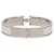 Hermès White Narrow Enamel Clic H Bracelet GM  - view 3