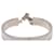 Hermès White Narrow Enamel Clic H Bracelet GM  - view 5